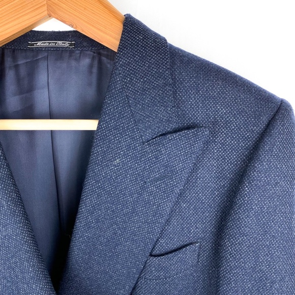 Ermenegildo Zegna Mens Wool Coat - Picture 2 of 8